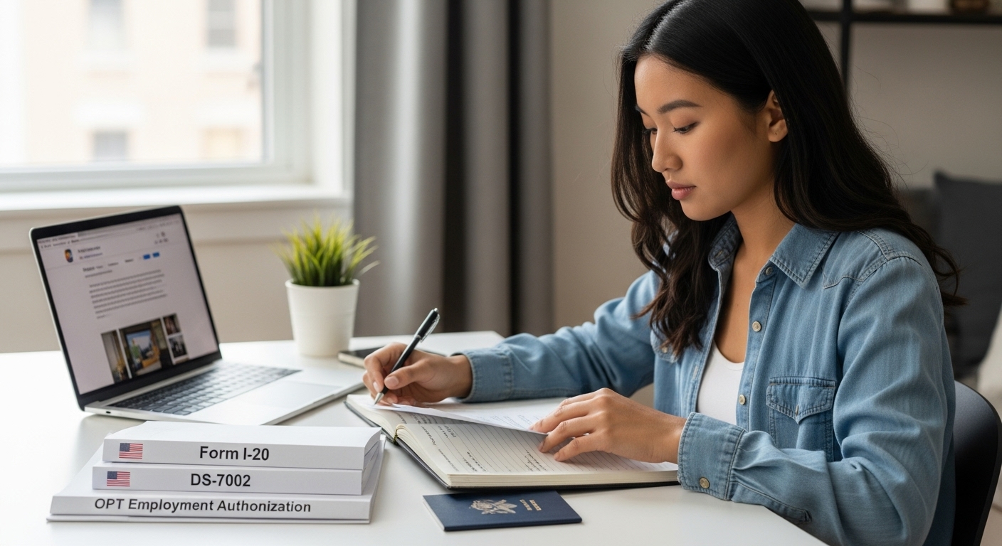 OPT updates 2025 student preparing Form I-20 and DS-7002.jpg